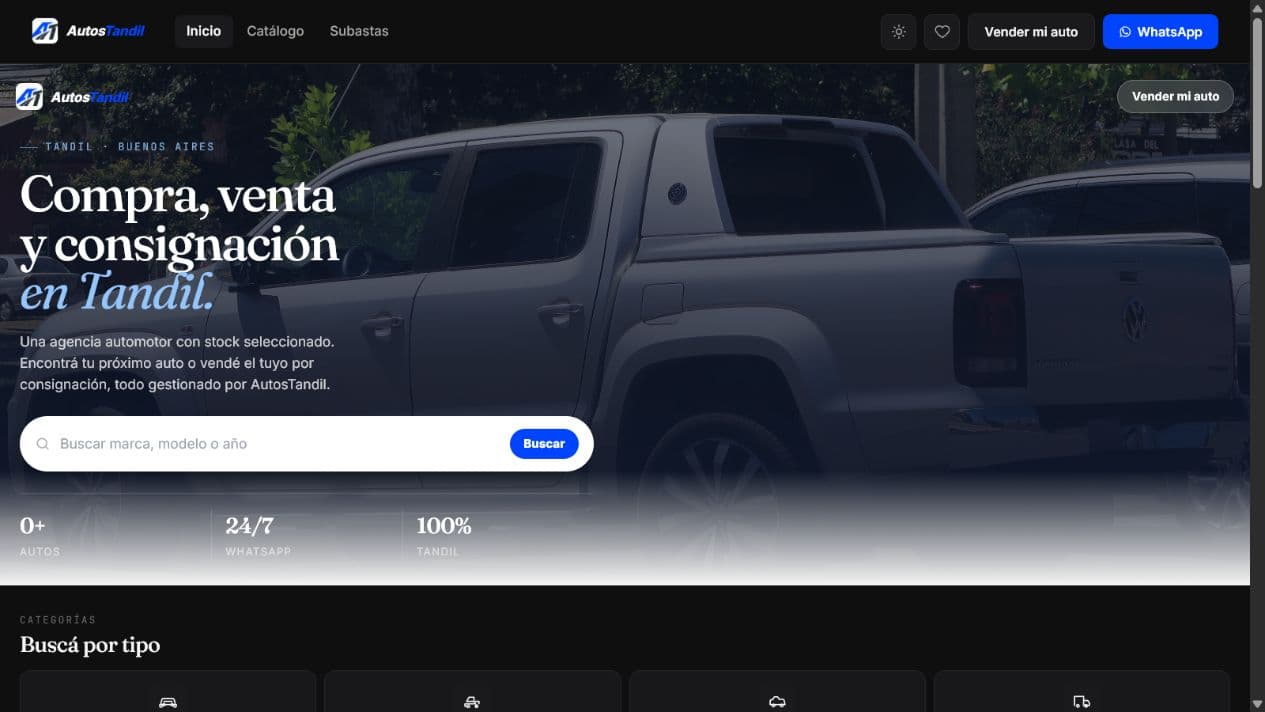 Portada de Autos Tandil