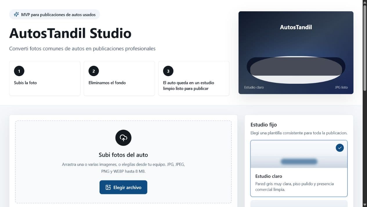 Portada de AutosTandil Studio