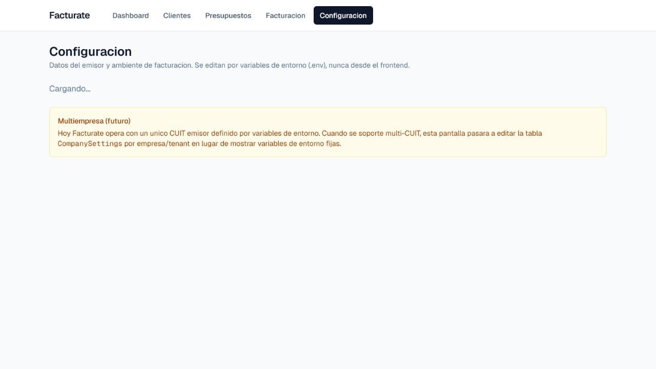 Portada de Facturate