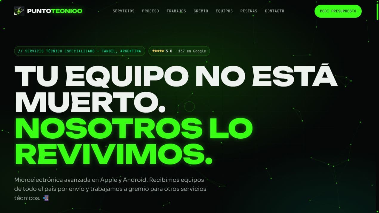 Portada de Punto Técnico